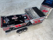 Load image into Gallery viewer, Combo Eldora Million/World 100 Chris Ferguson 1:24 Car and Collectible Truck / Trailer set to fit 1:24 scale car.