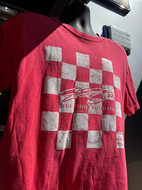 Chris Ferguson Checkered Signature Comfort Colors Tee