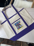 Purple Fergy Tote Bag