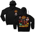 Black Celina Truck Stop Hoodie Sweatshirt