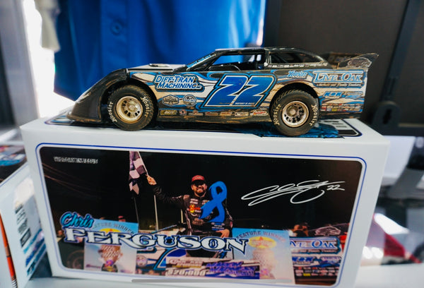 Race Used Hobson 1:24 2023 Chris Ferguson Longhorn Cheyenne Die Cast