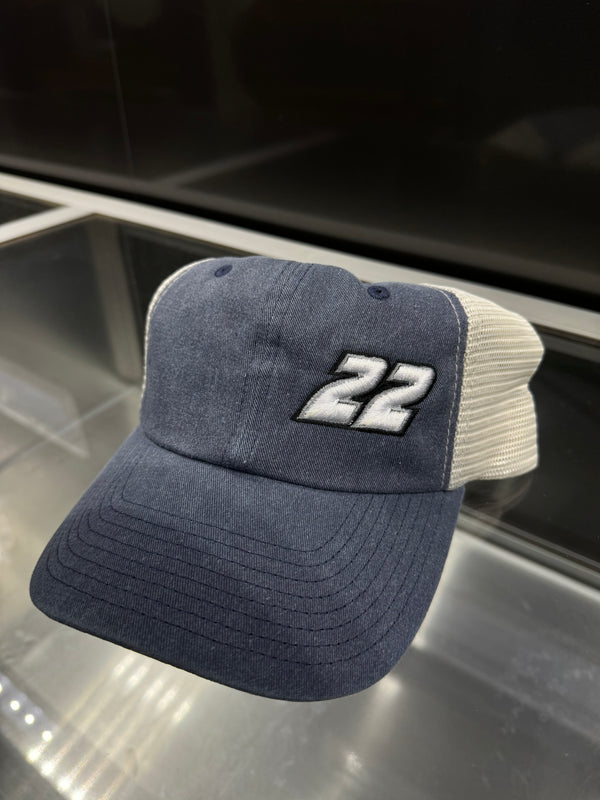 22 Denim Unstructured SnapBack Hat