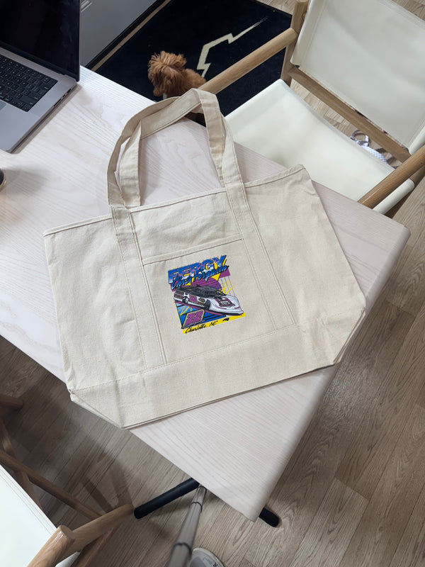Creme Fergy Tote Bag