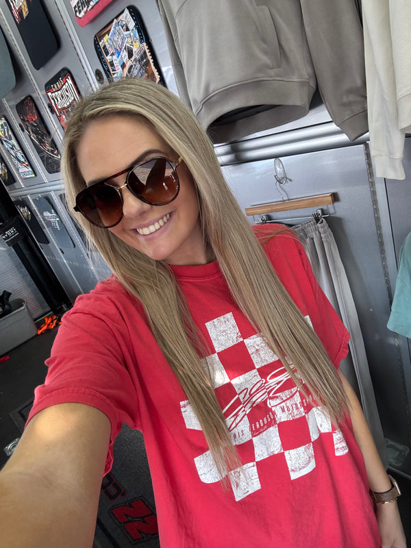 Chris Ferguson Checkered Signature Comfort Colors Tee