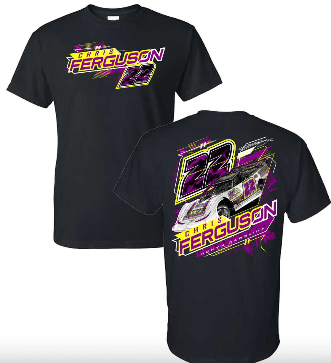 Black Chris Ferguson 2025 Speed Tee