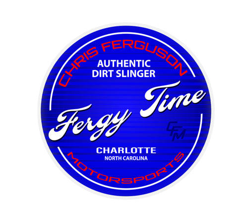 Fergy Time Circle Logo Blue