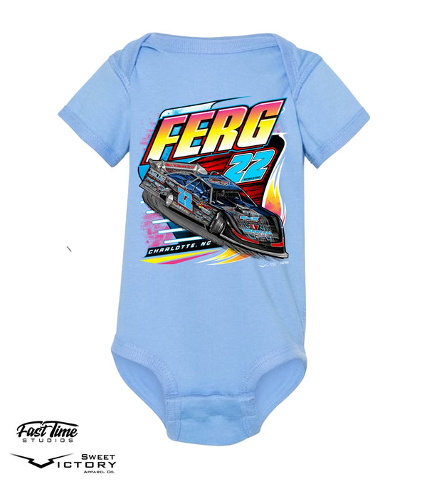 Ferg Neon Kids Tee/Onesies - Light Blue