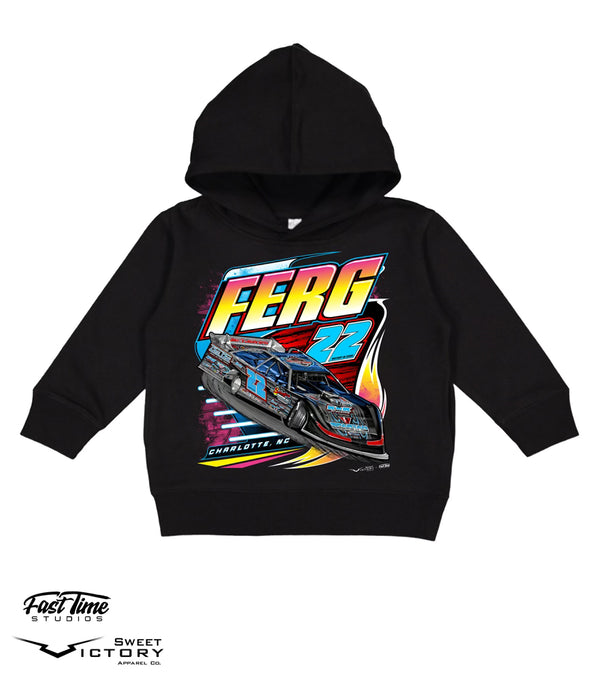 Ferg Neon Kids Hoodie and Crew Necks - Black