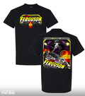 Black Chris Ferguson x Schaeffers Oil Collab Tee