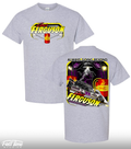 Grey Chris Ferguson x Schaeffers Oil Collab Shirt