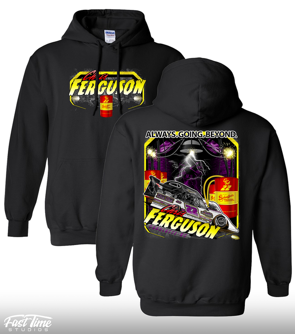 Black Chris Ferguson x Schaeffer’s Oil Collab Hoodie