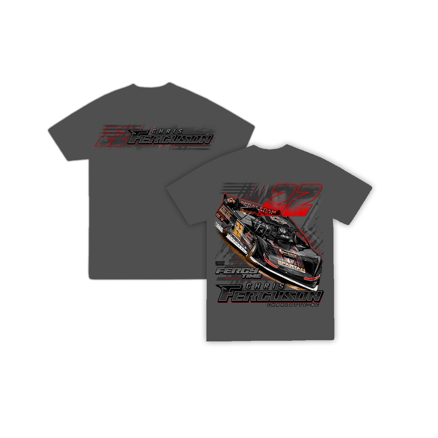 Fergy Time Dream 100 Grey Tee