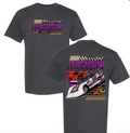 Grey Checkered Retro 2025 Comfort Colors Tee