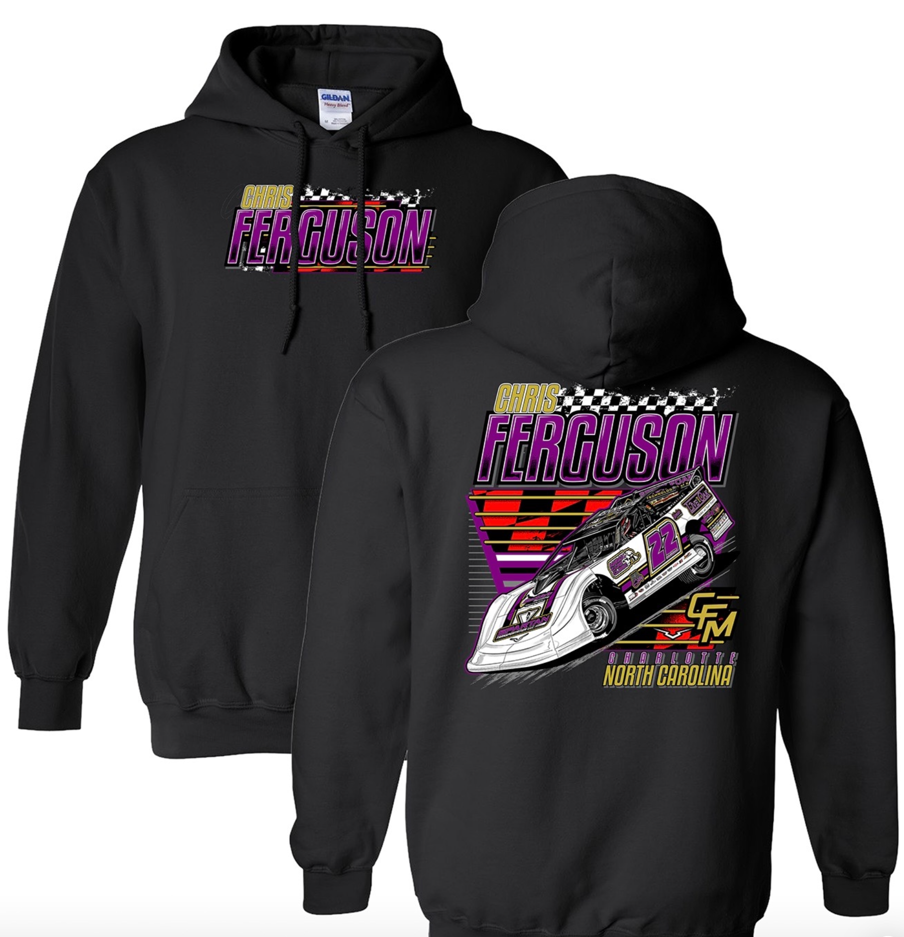 Black Checkered Retro 2025 Hoodie Sweatshirt
