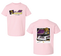 Pink Kids Champ Puppy Polaroid Tee