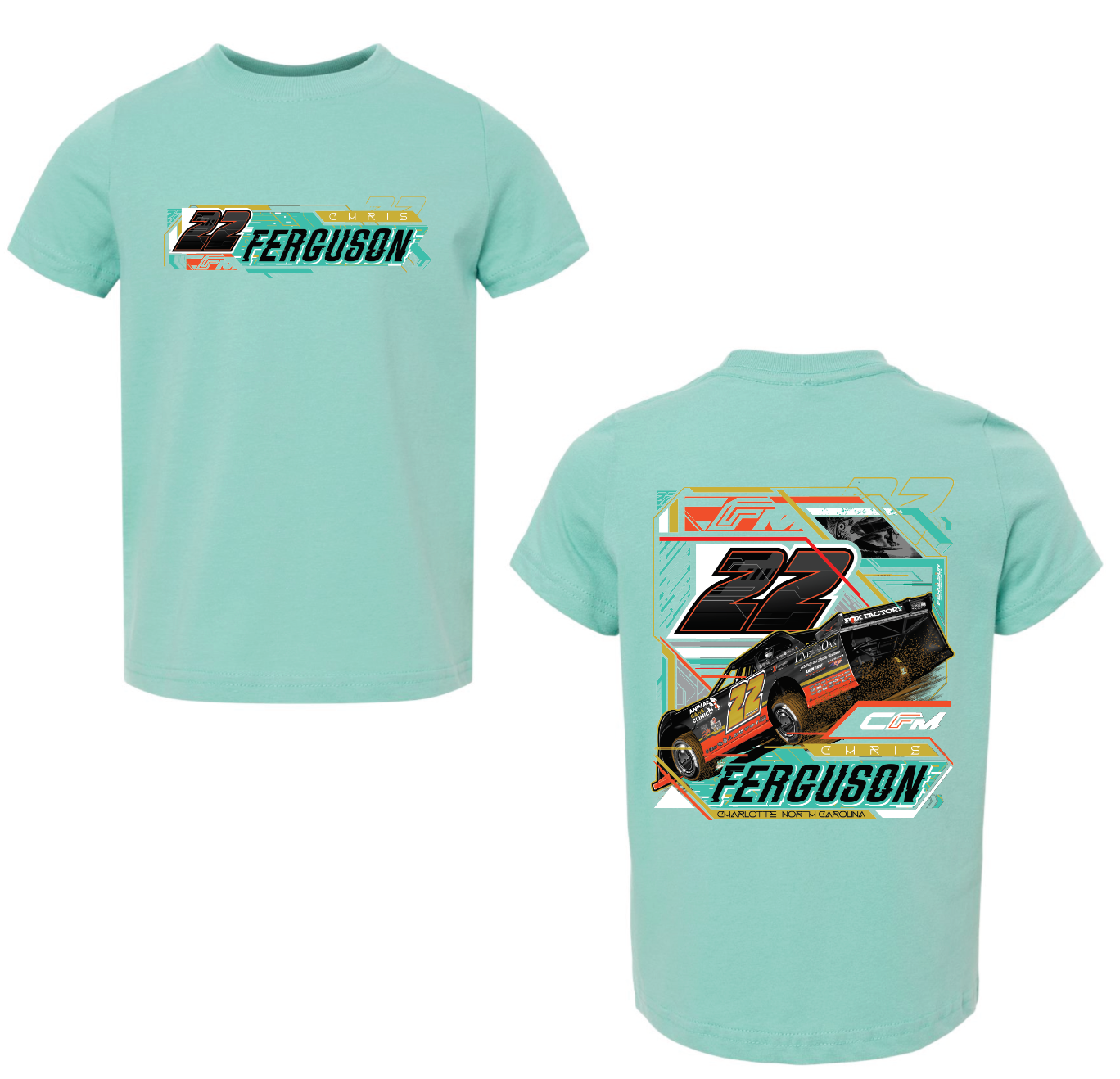 Teal 2026 Flo Kids Tee