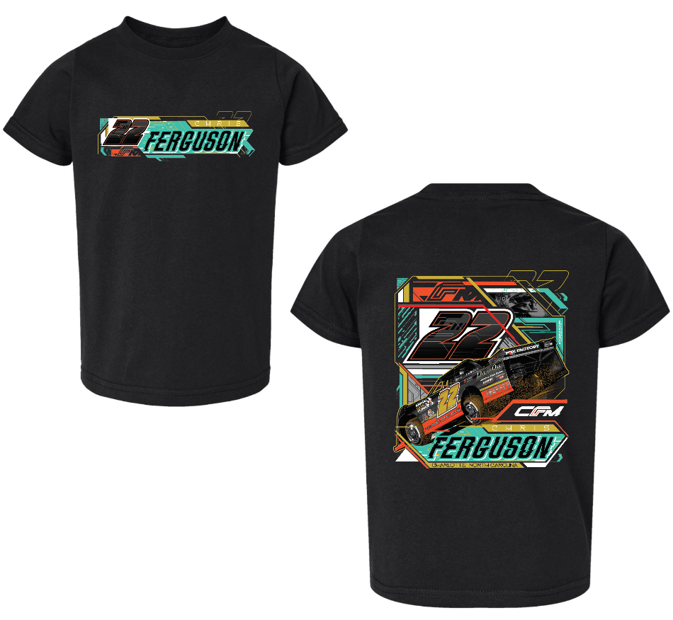 Black 2026 Flo Kids Tee