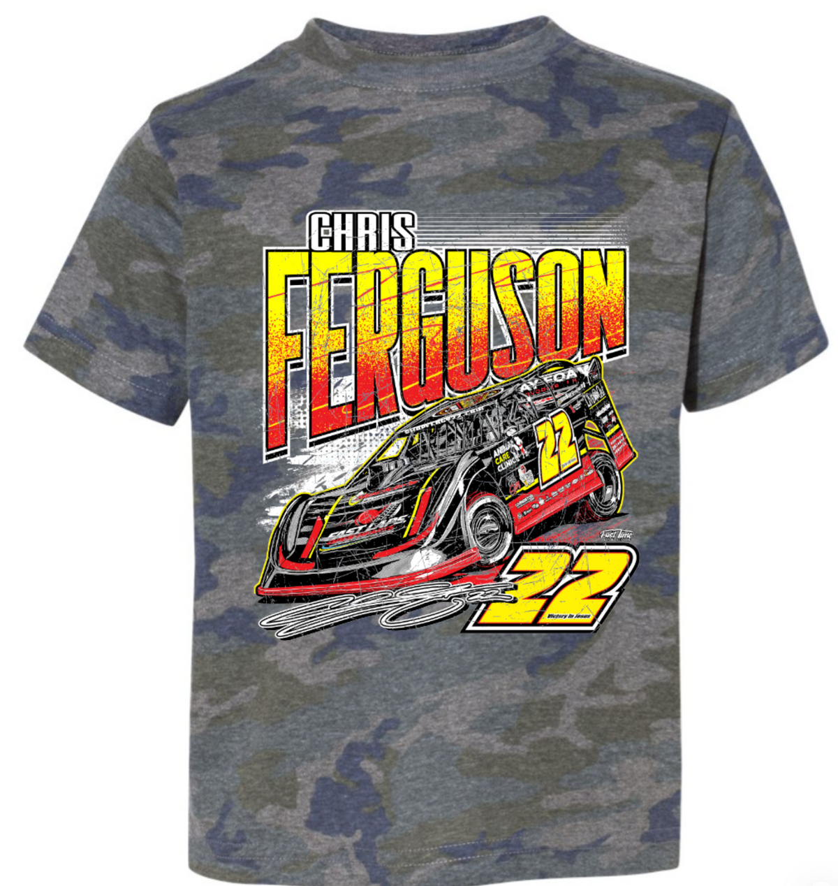 Camo Kids 2026 World Design T-Shirt 1