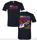 Black Checkered Retro 2025 Tee