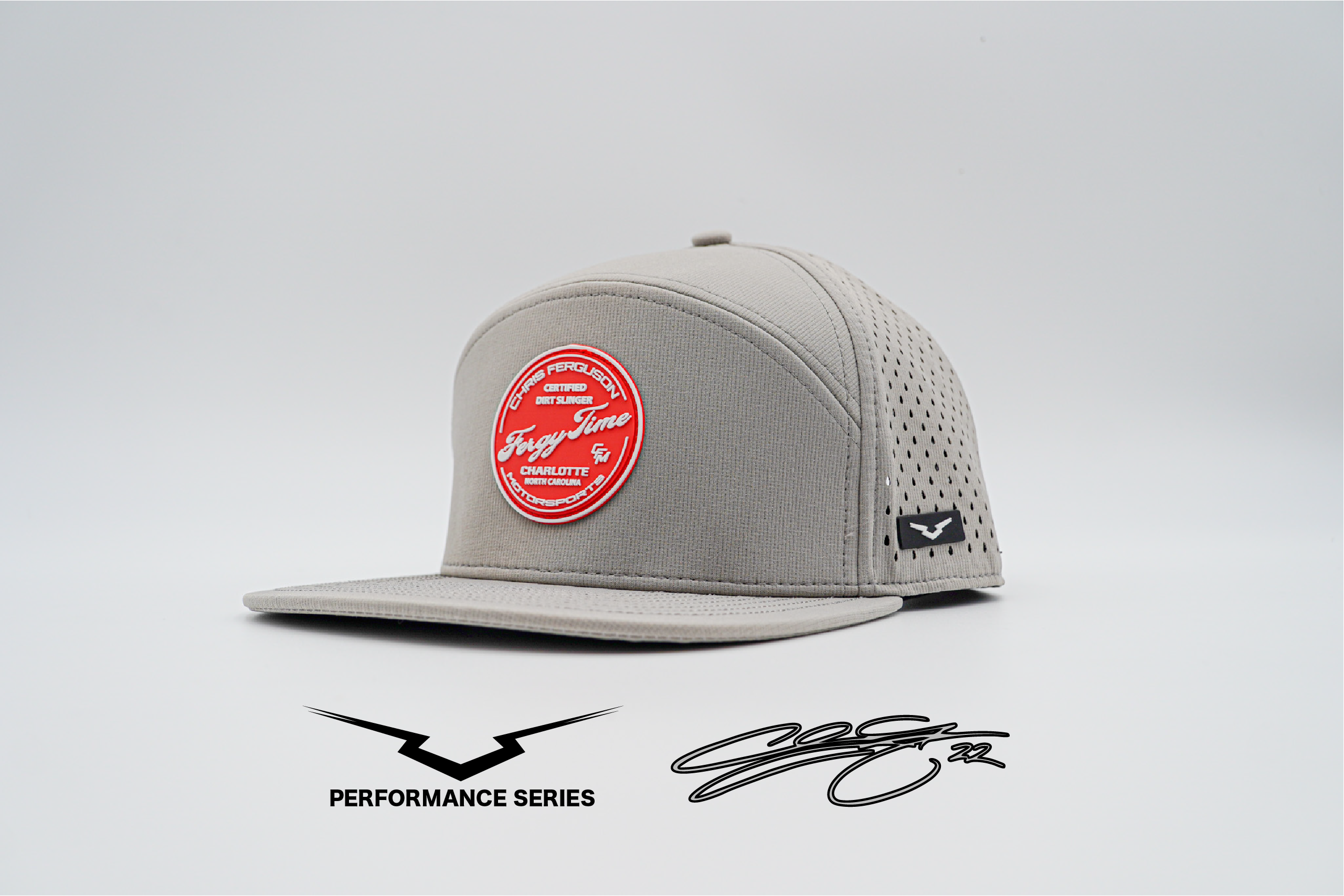 Fergy Time Circle Patch x Sweet Victory Performance Series Flat Bill Snap Back