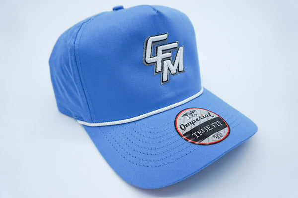 Carolina Blue CFM Rope Snapback