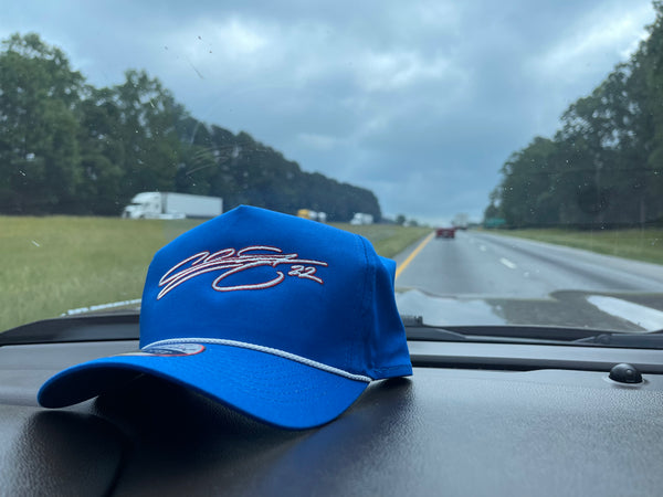 Signature 22 Royal Blue Rope Snapback