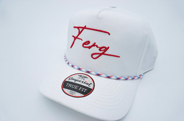 Ferg Red White & Blue Rope Snapback