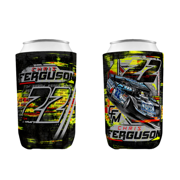 Radiant Neon Ferg Can Koozie