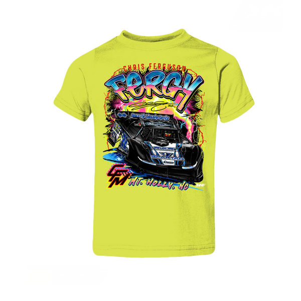 Fergy’s Electric Neon Kids Tee/Onesies Yellow