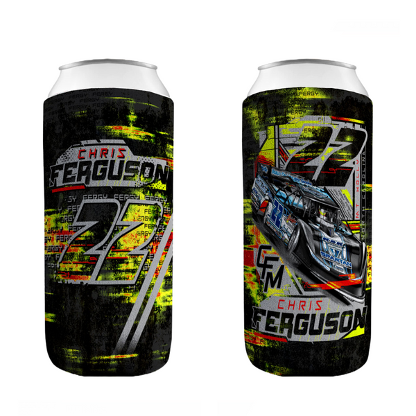 Tall Boy Radiant Neon Ferg Can Koozie