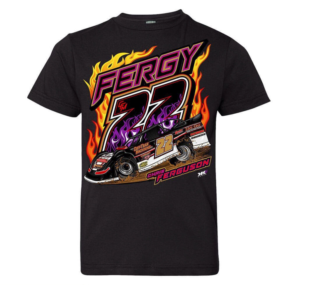 Black Fergy Kids Tee/Onesies