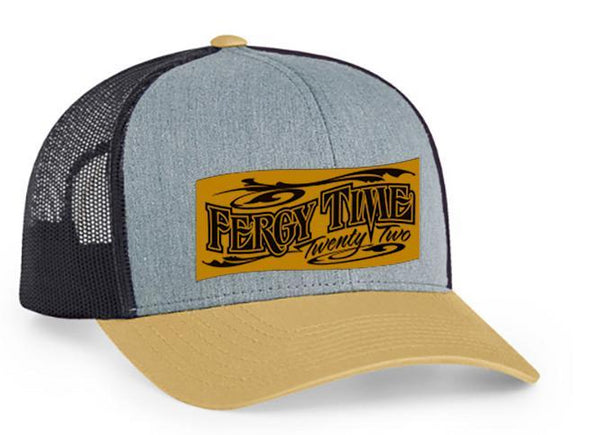 Vintage Leather Patch Hat