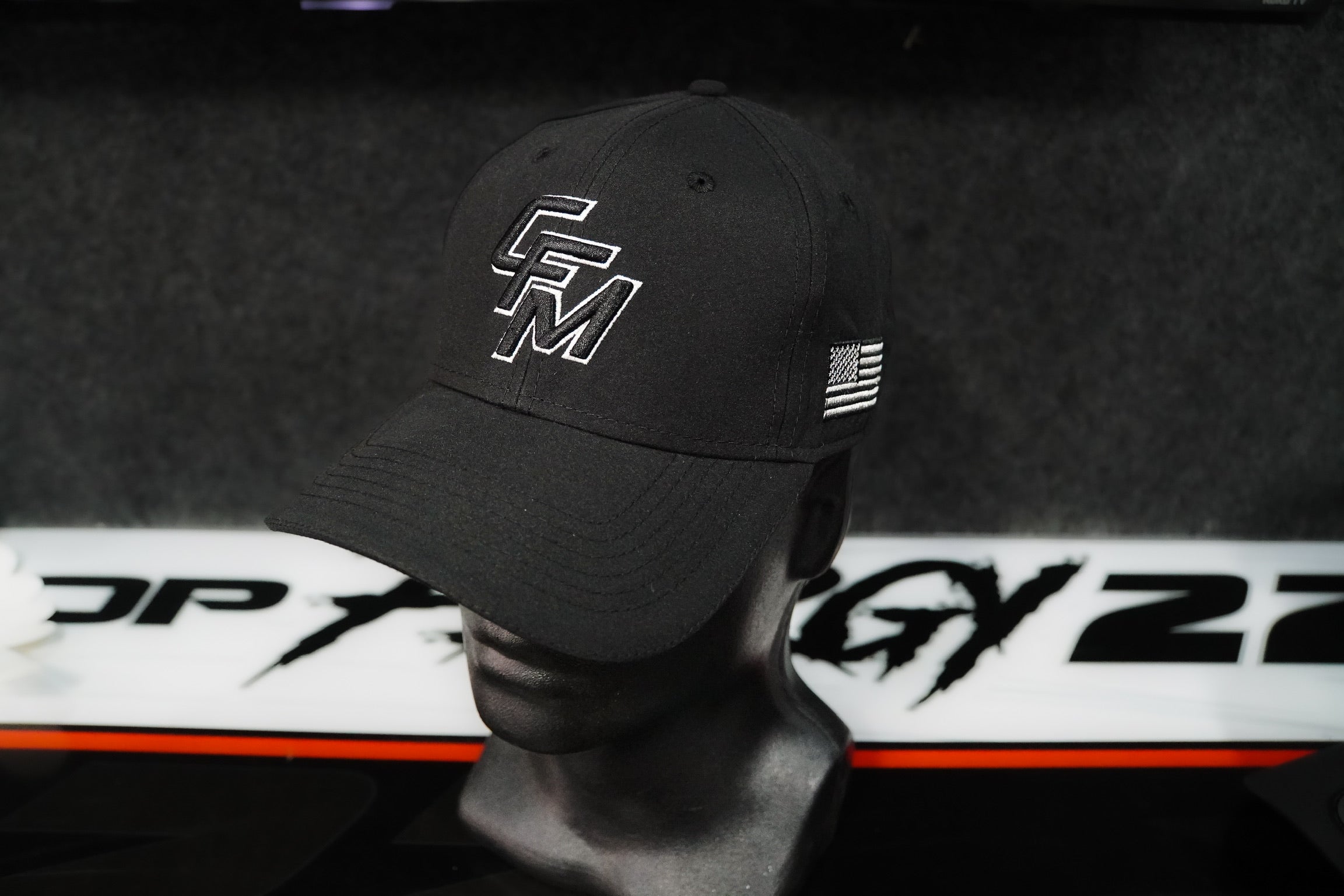 CFM Black Dri-Fit Snap Back Fresh