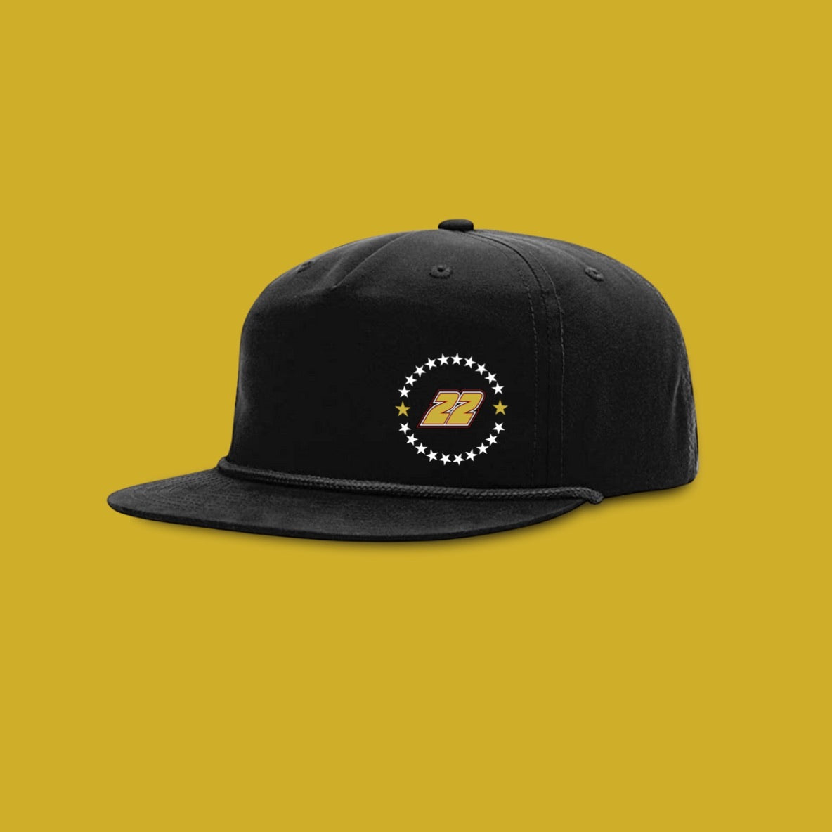 CFM Black on Black Stars Rope Hat