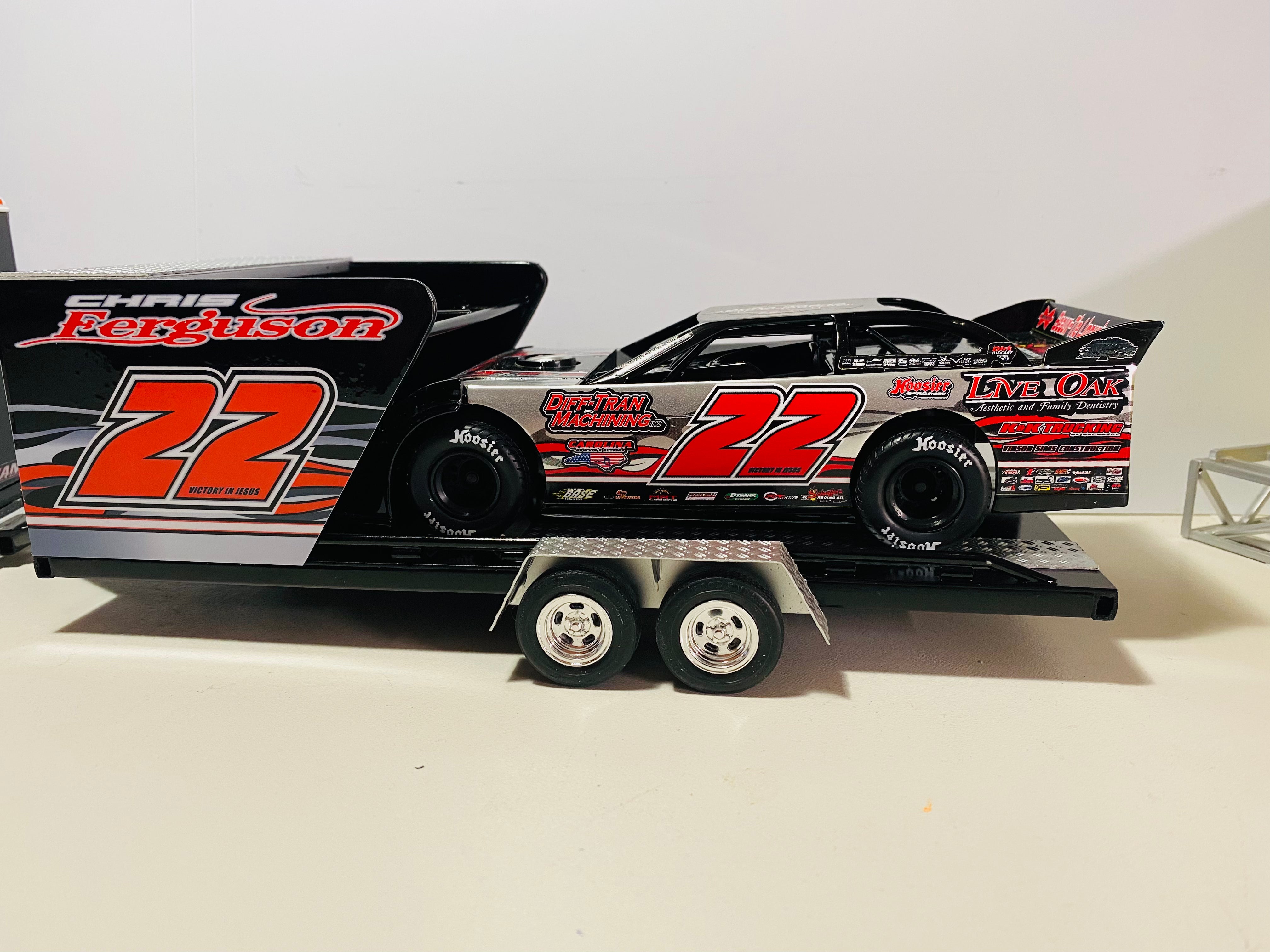 Black Out Edition Eldora Million/World 100 Chris Ferguson Collectible
