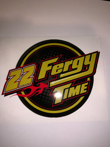Fergy Time Flame Decal