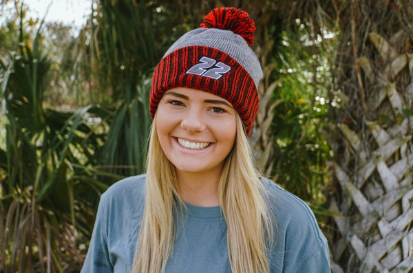 22 New Era Beanie Red