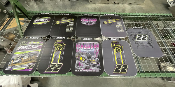 Collectors Item Chris Ferguson Autographed Art Boards Set 2