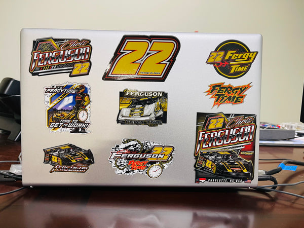 Fergy Time Fan  Decal Sheet