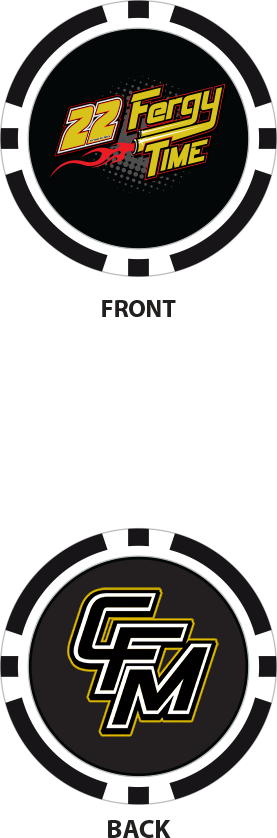 Fergy Time 22 Golf Ball Marker/Poker Chip