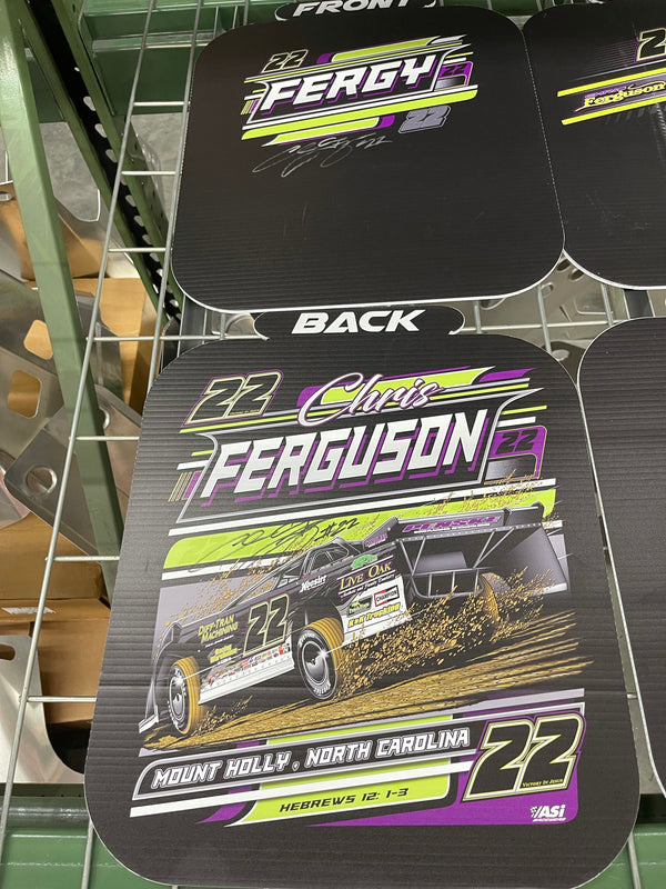 Collectors Item Chris Ferguson Autographed Art Boards Set 2