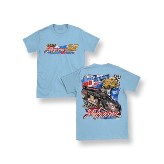 Show Me 100 Winner Shirt - Light Blue