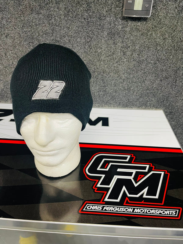 22 Black Beanie