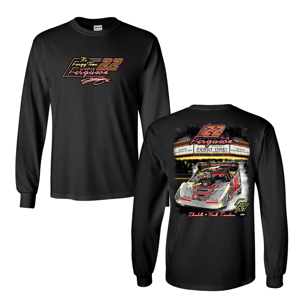 World Finals Fergy Time Theater Black Long Sleeve Tee